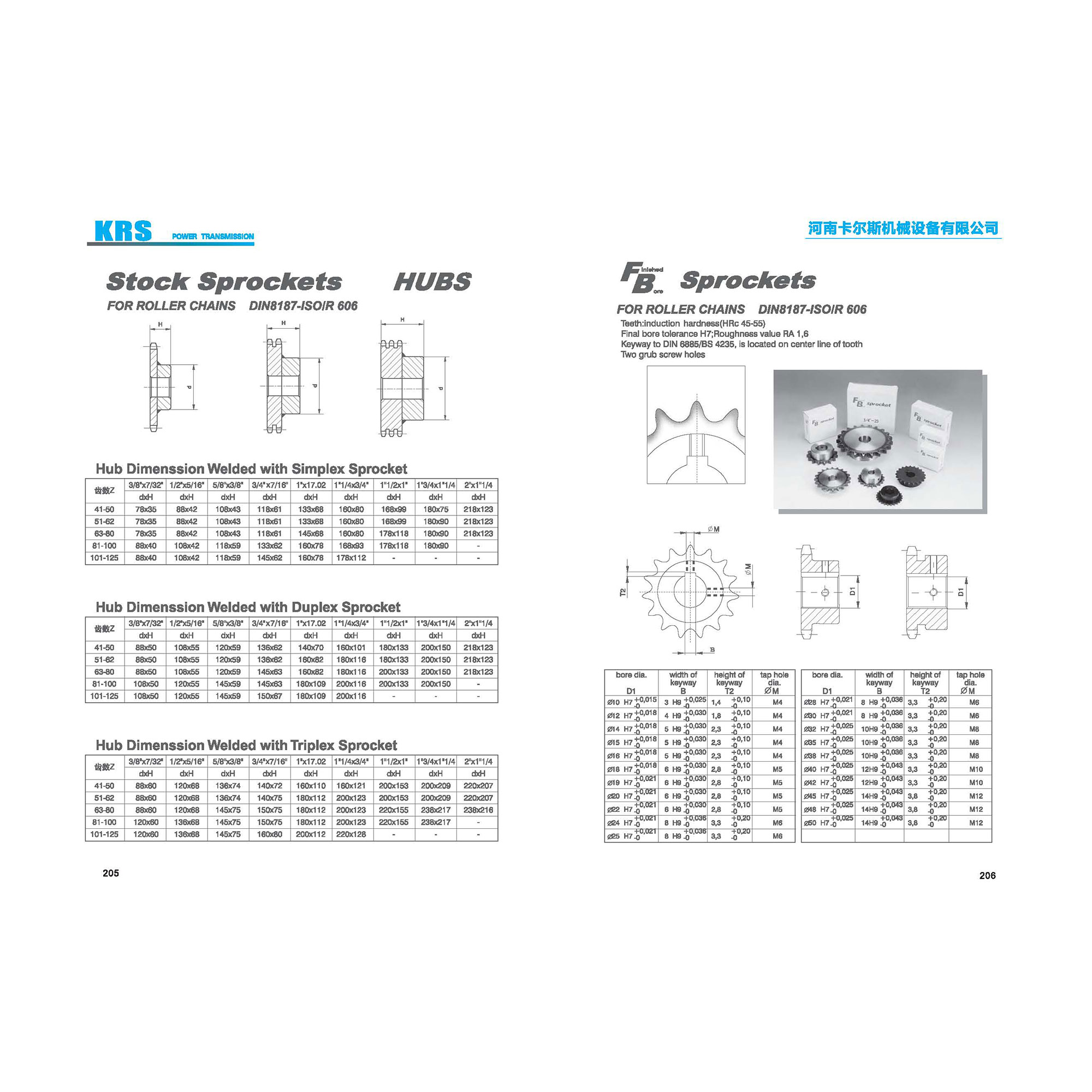 Duplex Sprockets