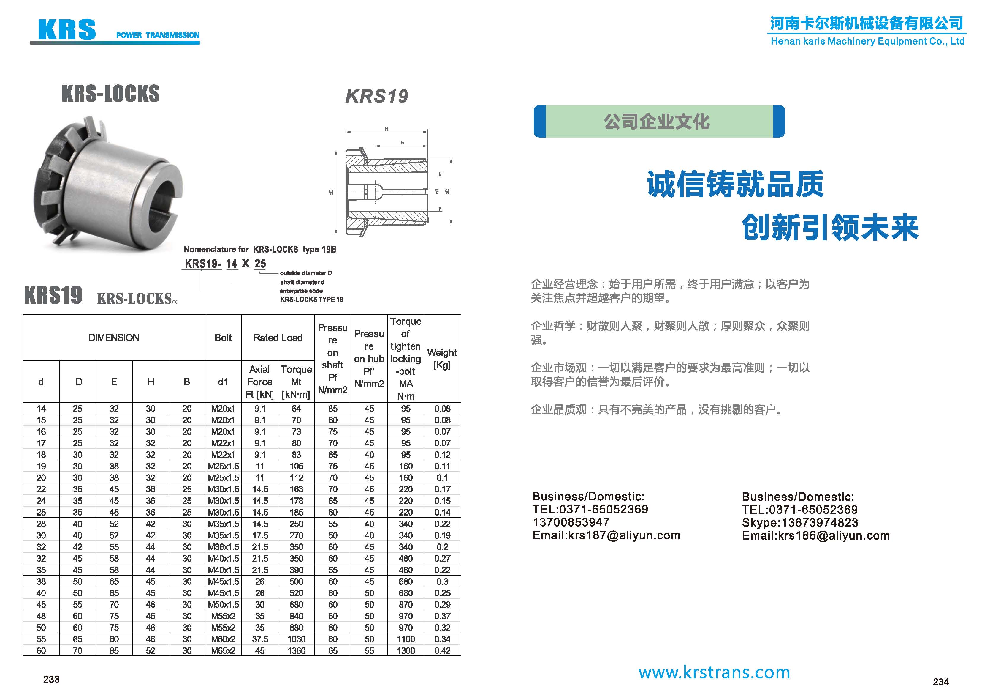 Steel self locking devices