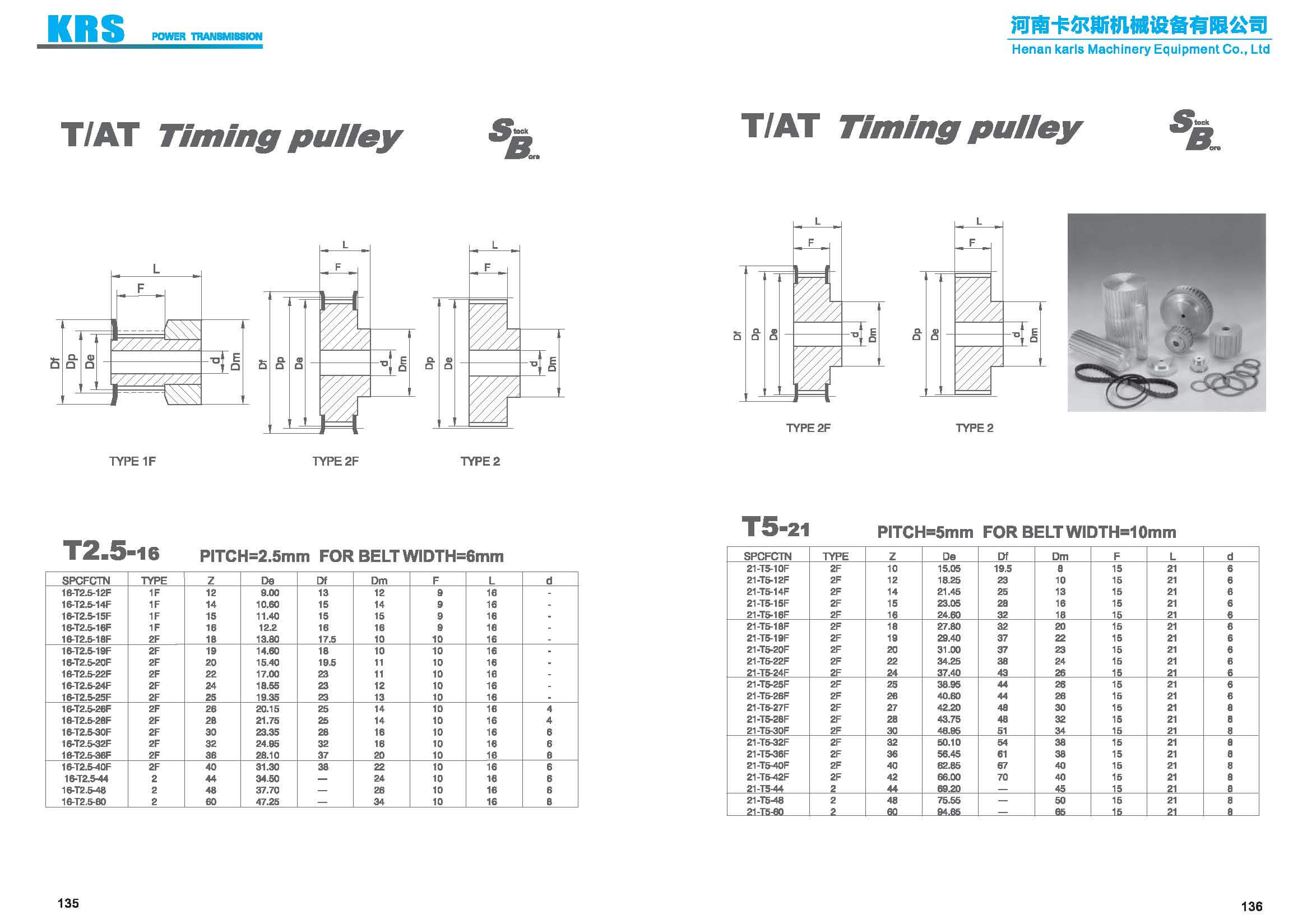 Steel timing belt pulleys