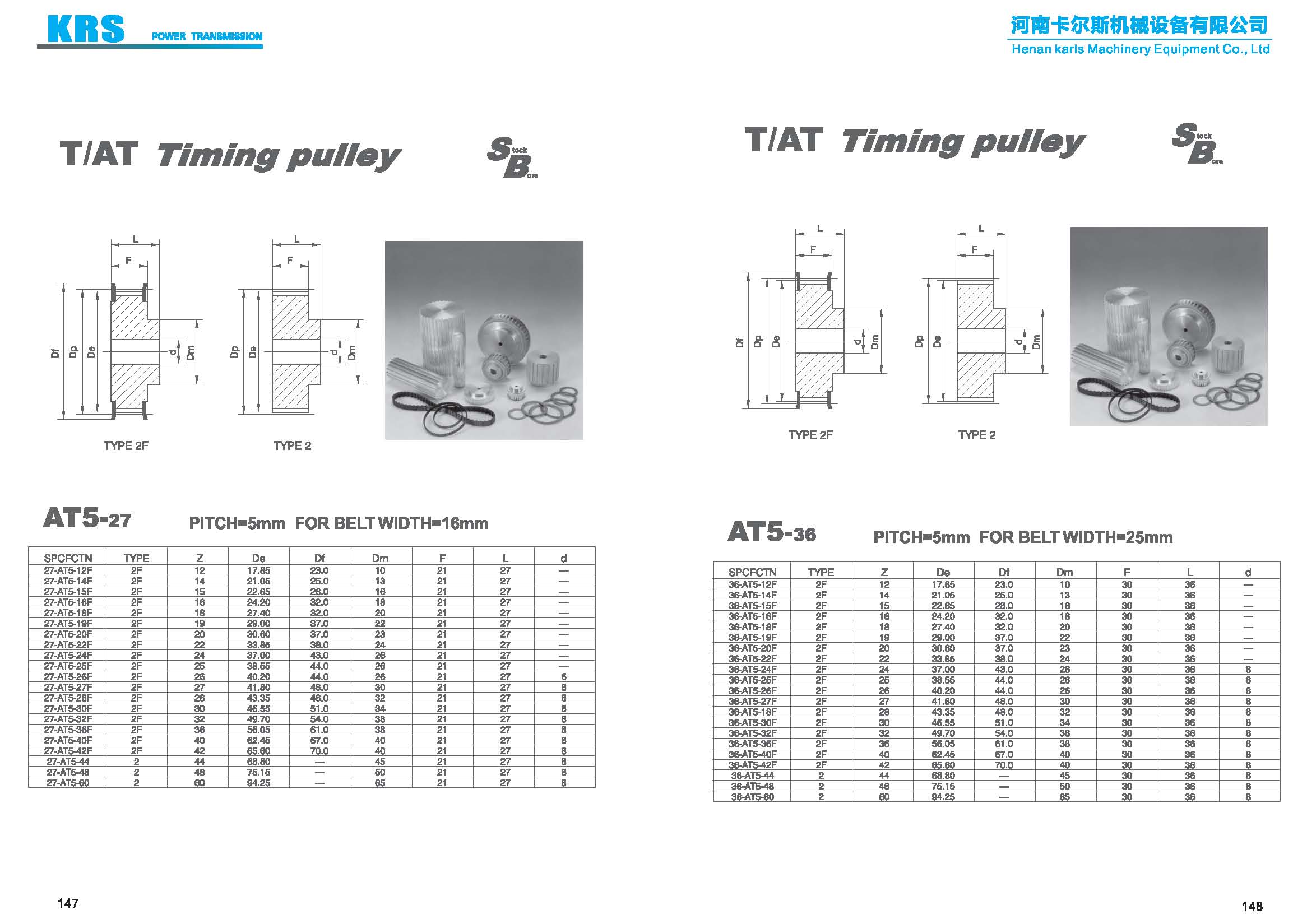 China customized timing pulleys