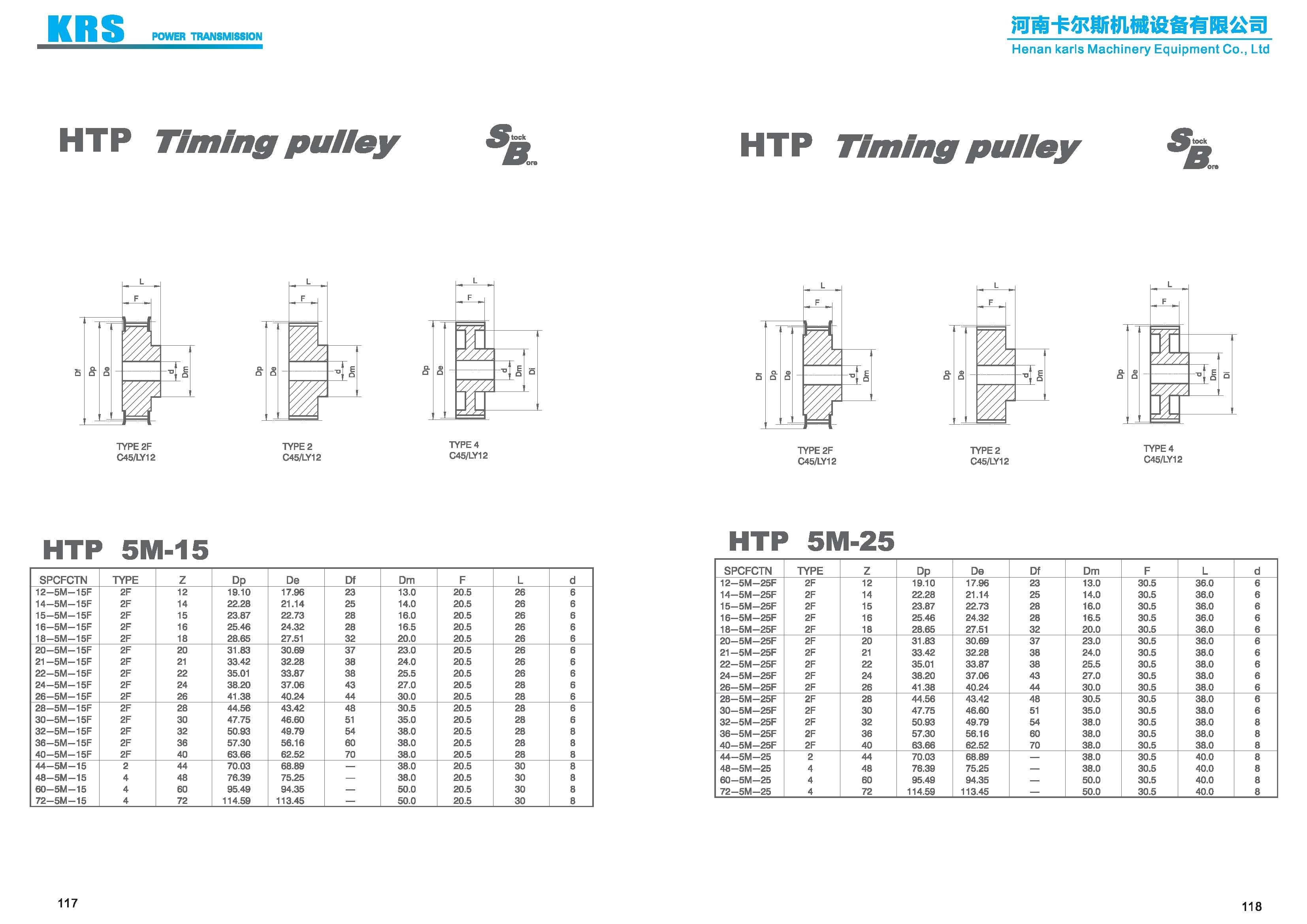 Cast iron timing belt pulley