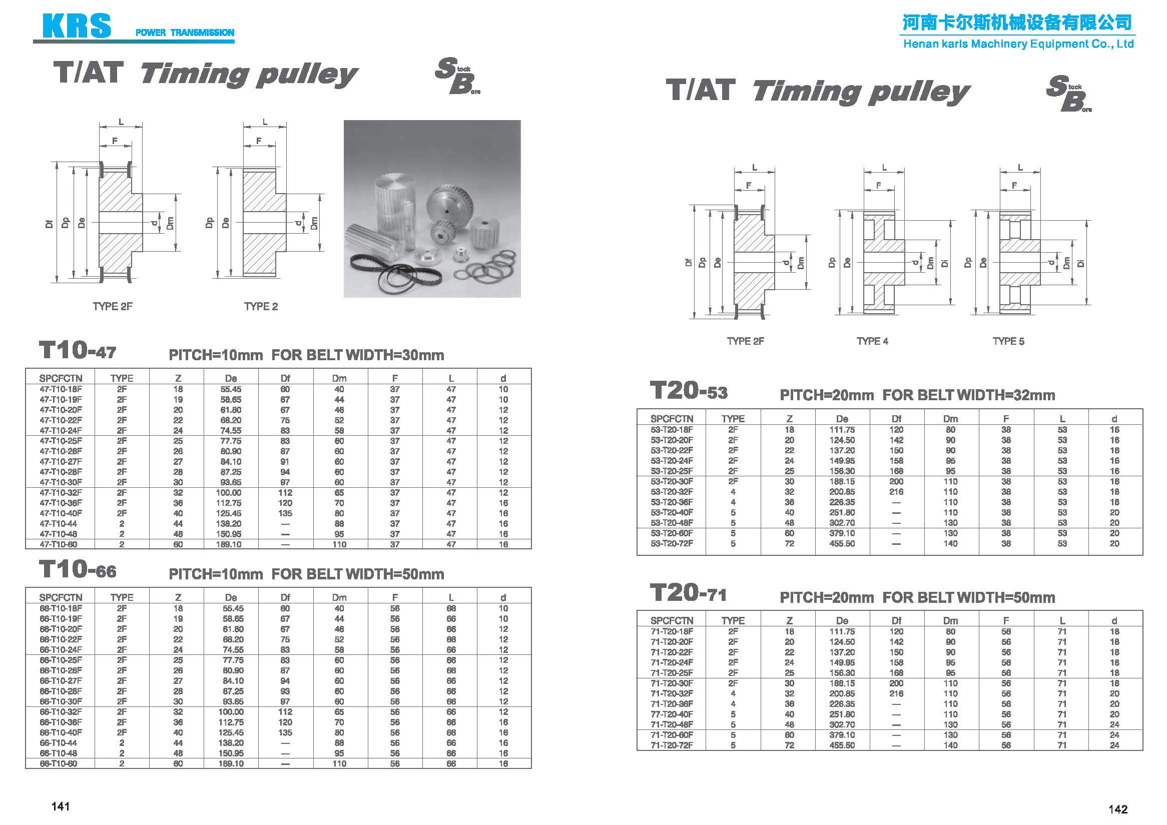 Steel timing belt pulleys